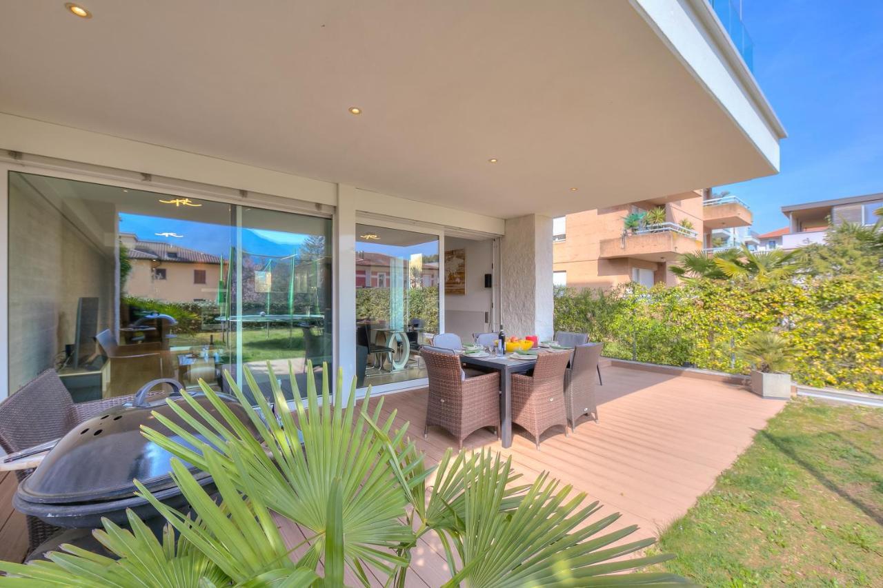 Rebecca Garden - Happy Rentals Lugano Bagian luar foto