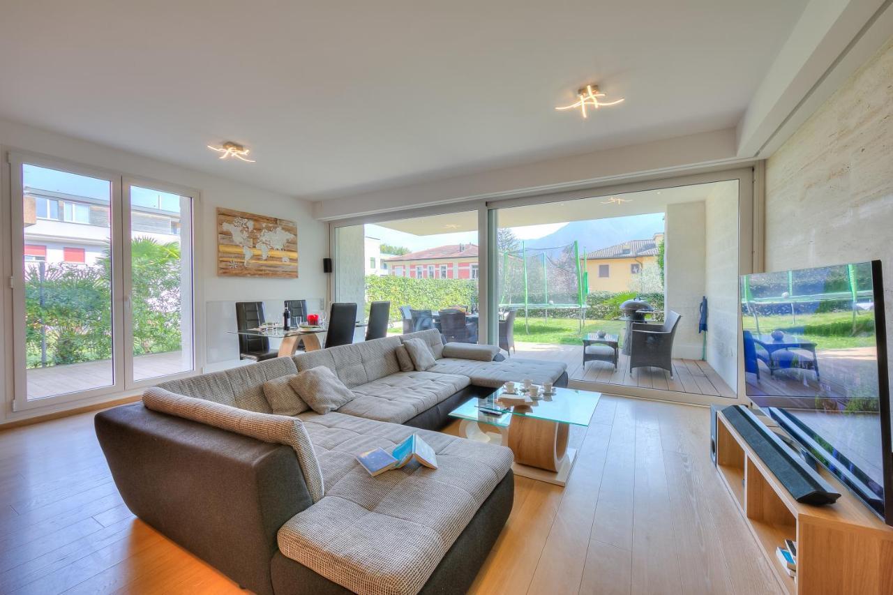 Rebecca Garden - Happy Rentals Lugano Bagian luar foto