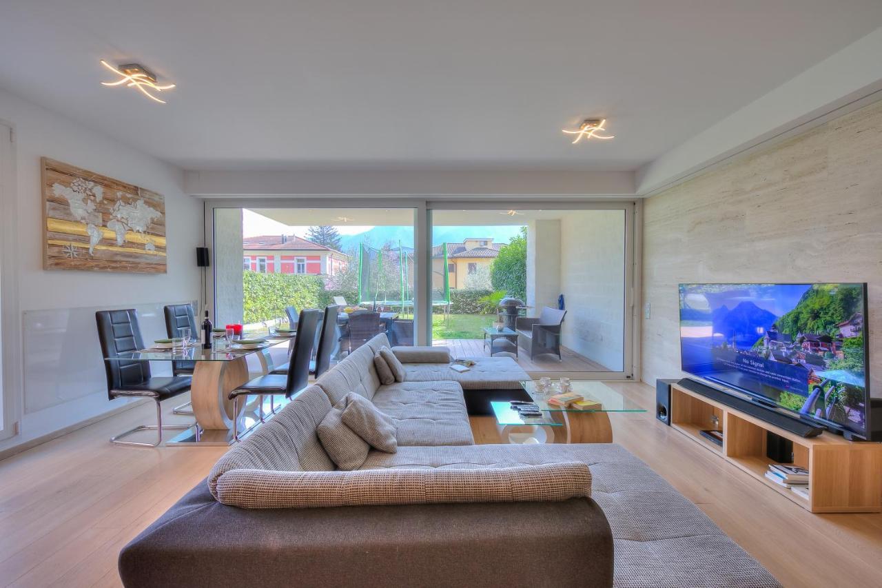 Rebecca Garden - Happy Rentals Lugano Bagian luar foto
