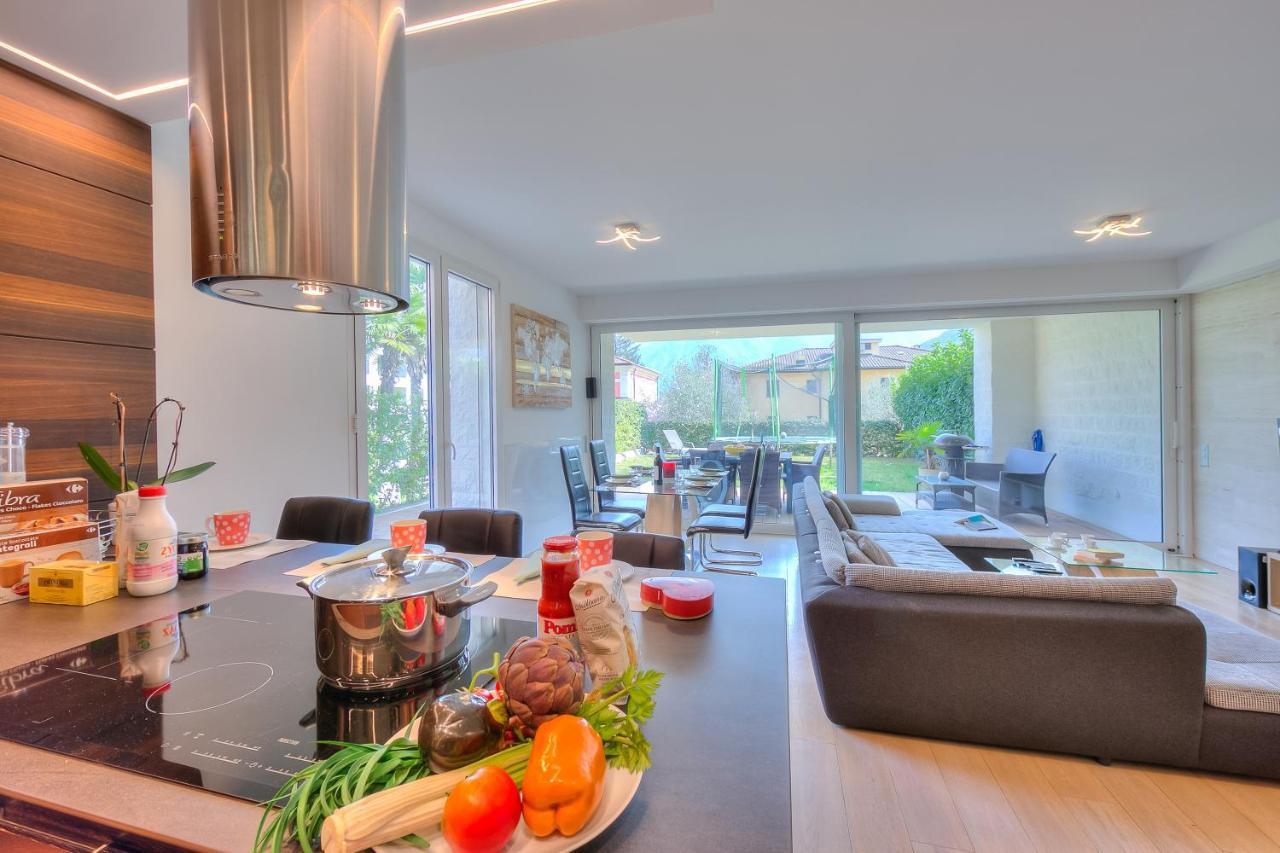 Rebecca Garden - Happy Rentals Lugano Bagian luar foto