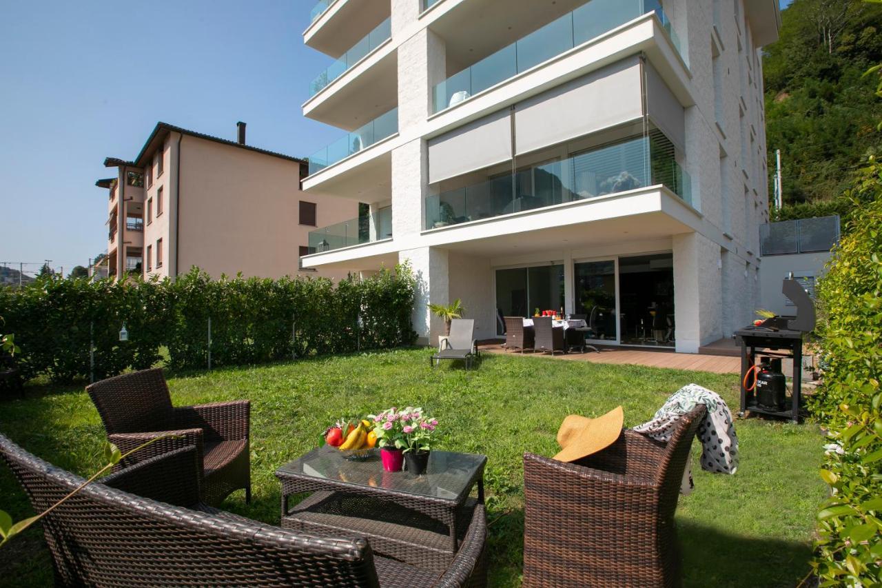 Rebecca Garden - Happy Rentals Lugano Bagian luar foto