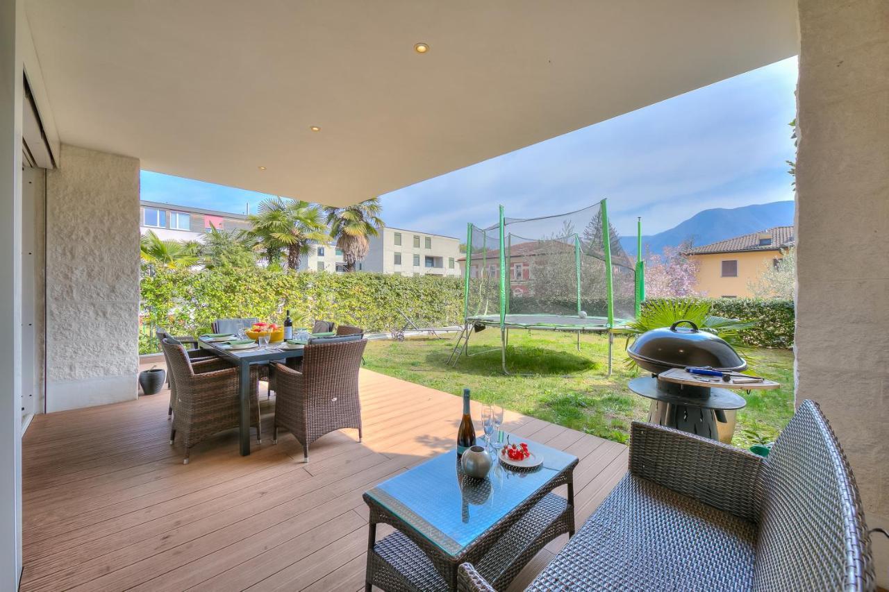Rebecca Garden - Happy Rentals Lugano Bagian luar foto